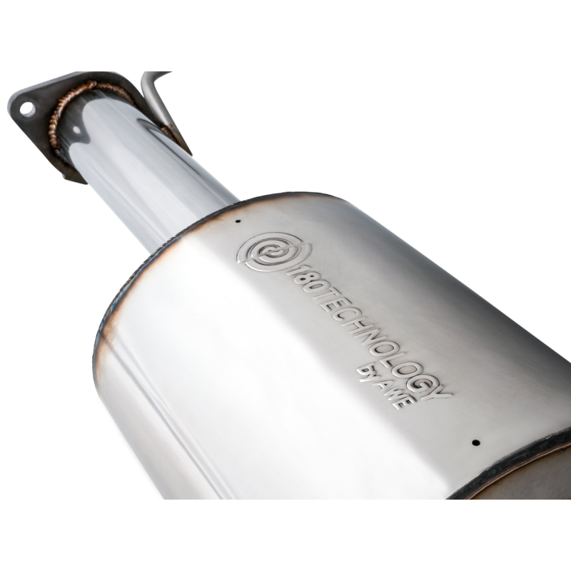 AWE Tuning 0FG Dual Rear Exit Cat-Back Exhaust w/Diamond Black Tips - 19-21 RAM 1500 5.7L (w/Cutouts)