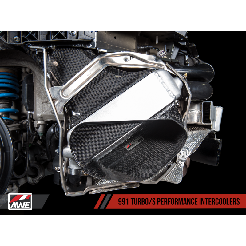 AWE Tuning Porsche 991 (991.2) Turbo/Turbo S Performance Intercooler Kit