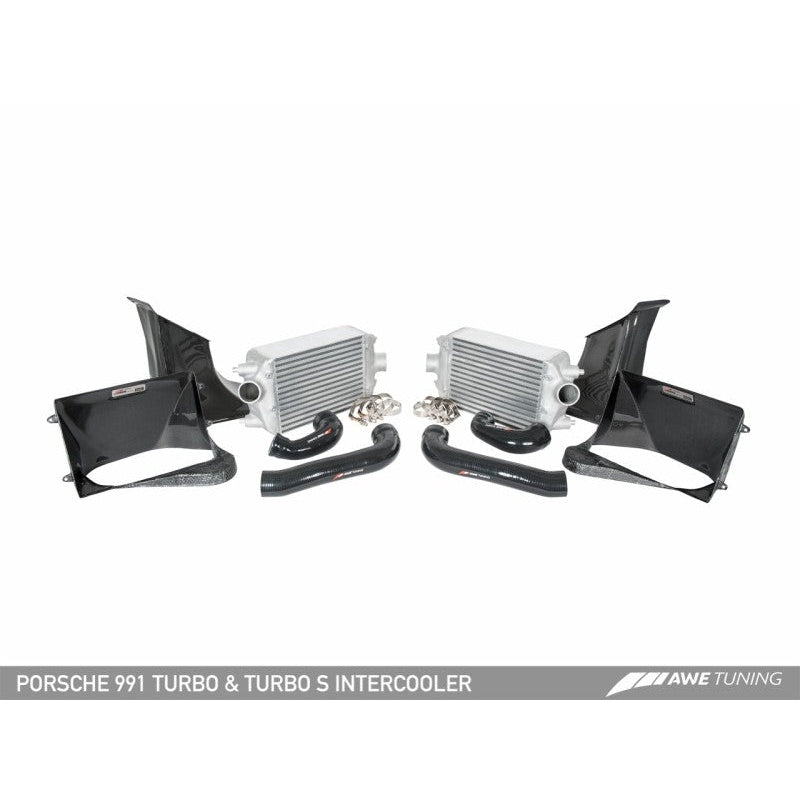 AWE Tuning Porsche 991 (991.2) Turbo/Turbo S Performance Intercooler Kit