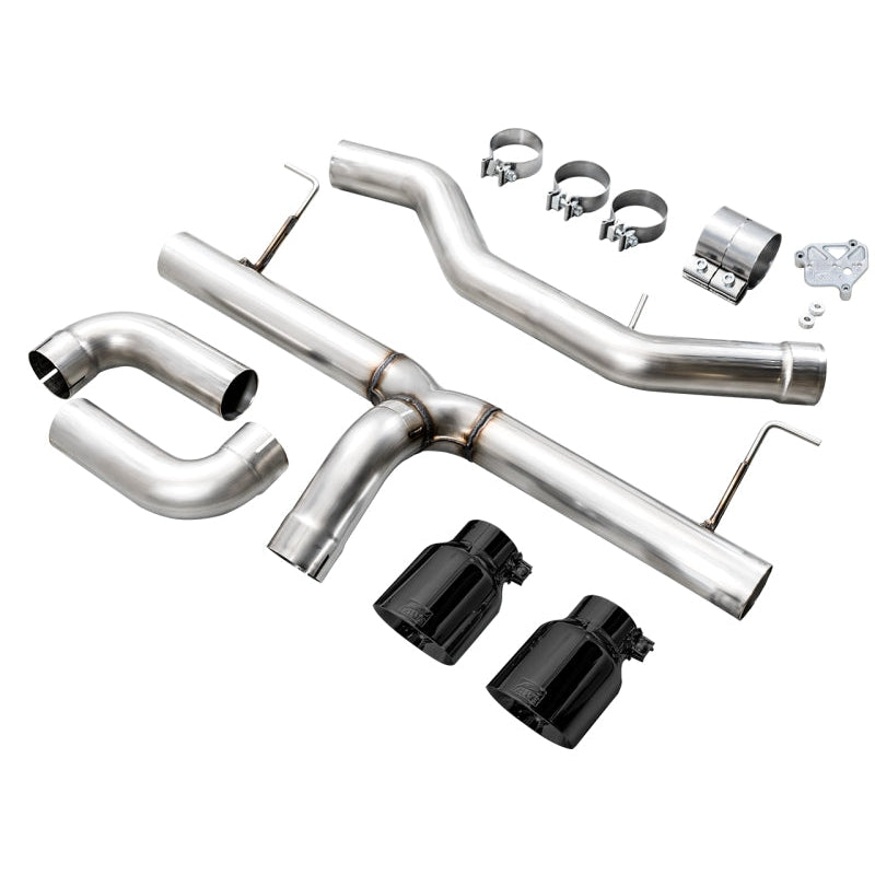 AWE Tuning Track Axle Back Exhaust w/ Diamond Black Tips - 19-23 BMW 330i / 21-23 BMW 430i Base G2X