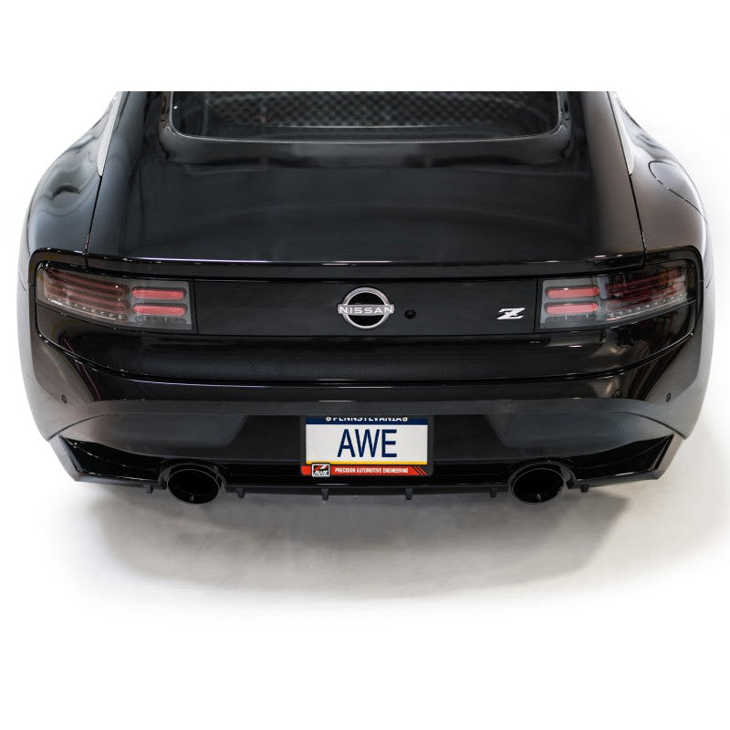 AWE Tuning Track Edition Catback Exhaust System w/ Diamond Black Tips - 2023+ Nissan Z