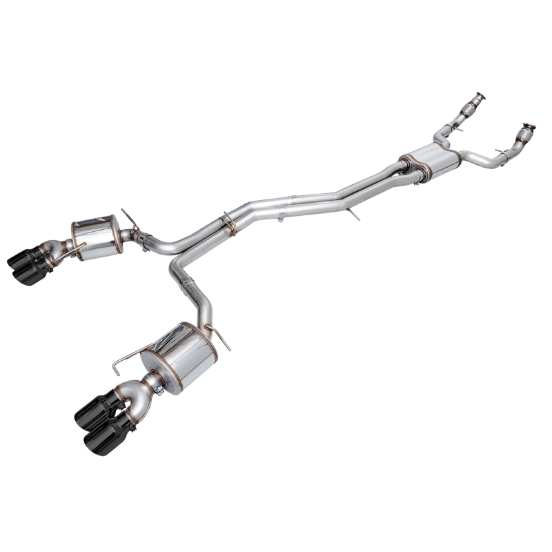 AWE Tuning Touring Edition Exhaust w/Diamond Black Tips - 19-23 Audi C8 S6/S7 2.9T V6 AWD