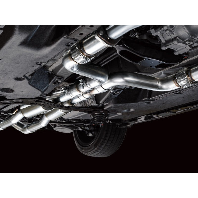 AWE Tuning Track Edition Catback Exhaust System w/ Diamond Black Tips - 2023+ Nissan Z