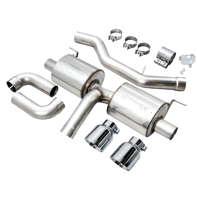 AWE Tuning Touring Axle Back Exhaust w/ Chrome Silver Tips - 19-23 BMW 330i / 21-23 BMW 430i Base G2X
