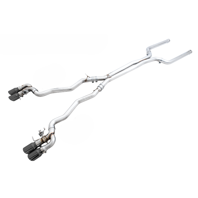 AWE Tuning SwitchPatch Cat-Back Exhaust w/Black Diamond Tips - 18-19 BMW F90 M5