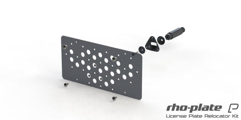 Rho-Plate V2 License Plate Relocator - Porsche Macan Electric - 2025+