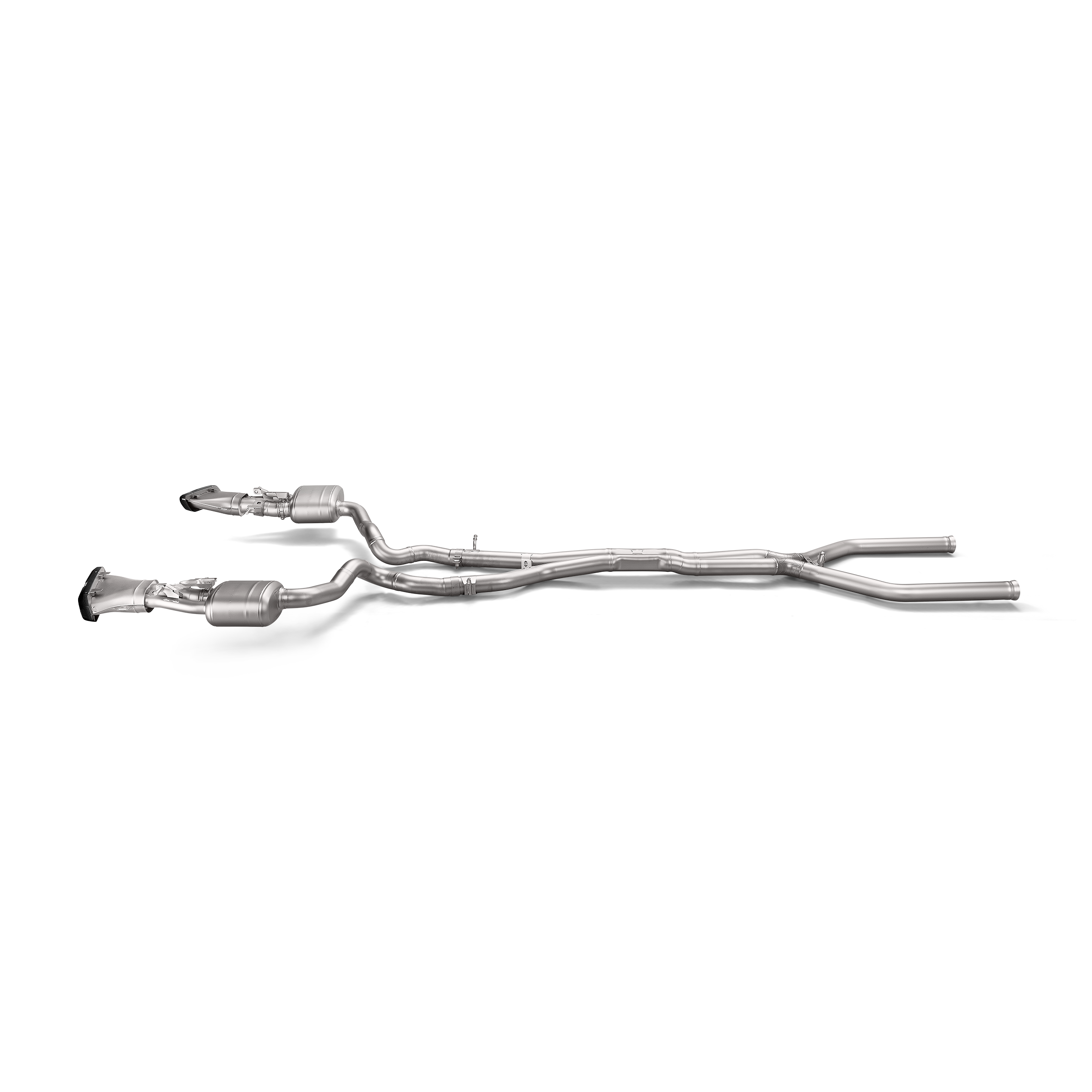 Akrapovič Evolution Link Pipe Set (Titanium) - 2018-2020 Mercedes Benz E63S AMG (W213) - T1 Motorsports