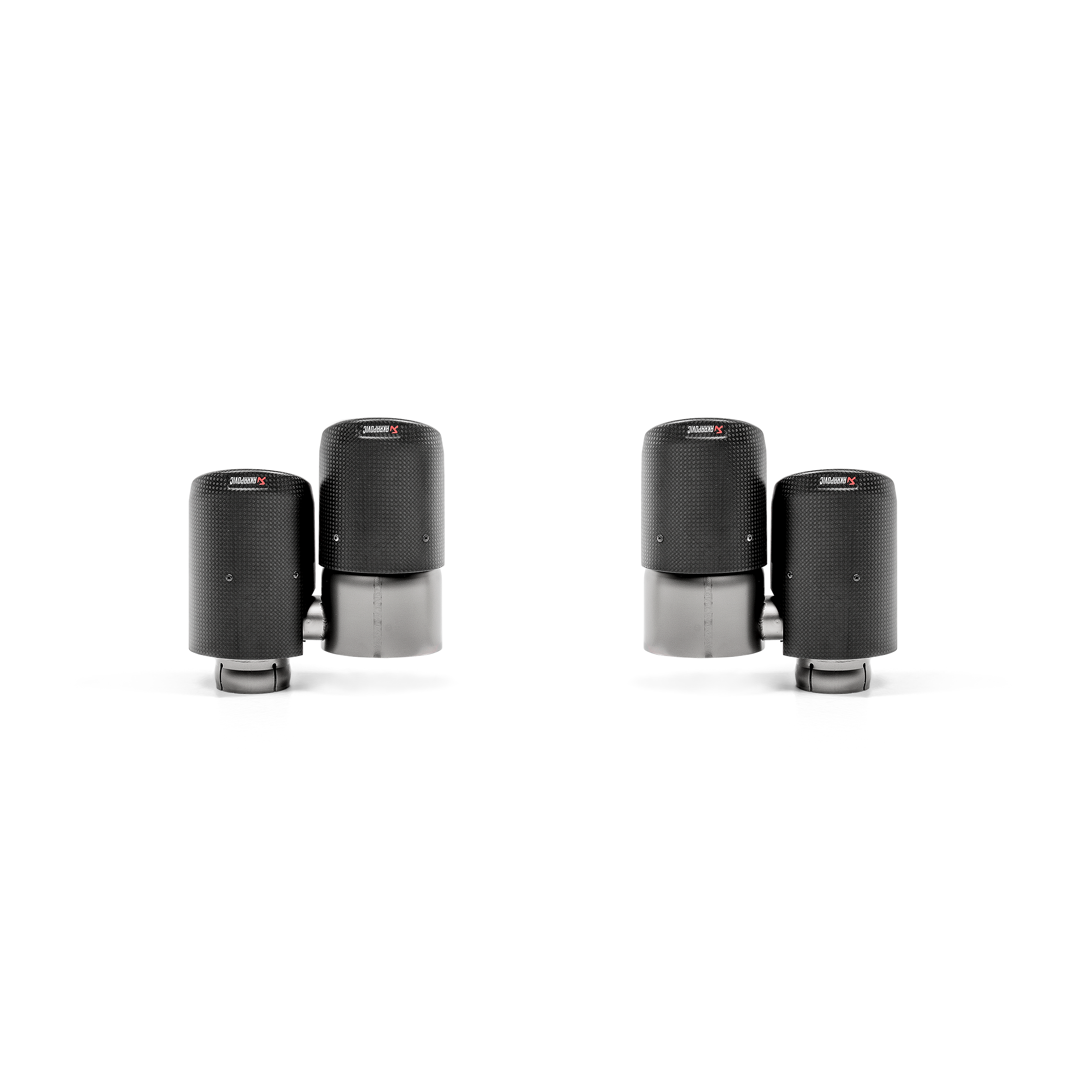 Akrapovič Tail Pipe Set (Carbon) - 2017-2023 Porsche Panamera Turbo S E-Hybrid/Sport Turismo (971)