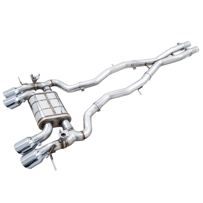AWE Tuning SwitchPath Catback Exhaust w/ Chrome Silver Tips - 2021+ BMW G8X M3/M4