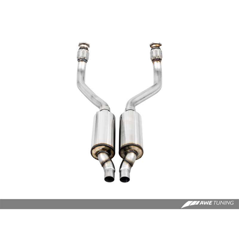 AWE Tuning Audi 8R Q5 2.0T Resonated Downpipe