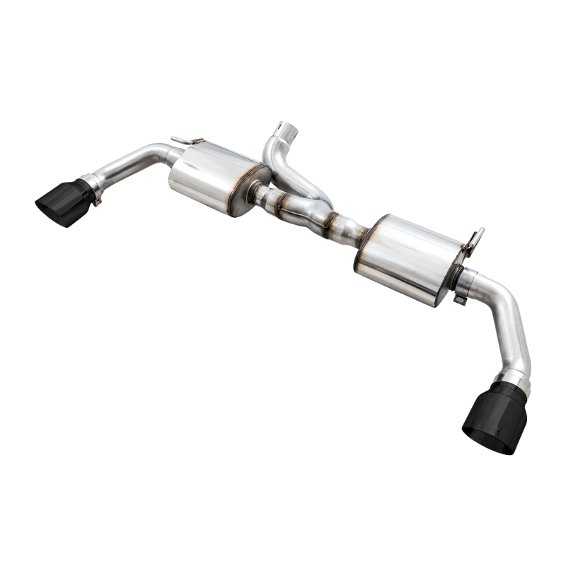 AWE Tuning Tread Edition Axle-Back Dual Exhaust w/ Diamond Black Tips - 07-18 Jeep Wrangler JK/JKU 3.6L