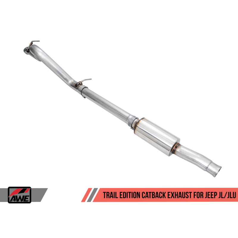 AWE Tuning 2018+ Jeep Wrangler JL/JLU 2.0T Trail Edition Cat-Back Exhaust