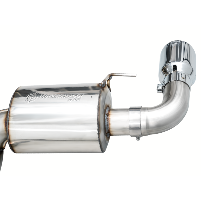 AWE Tuning Touring Axle Back Exhaust w/ Chrome Silver Tips - 19-23 BMW 330i / 21-23 BMW 430i Base G2X