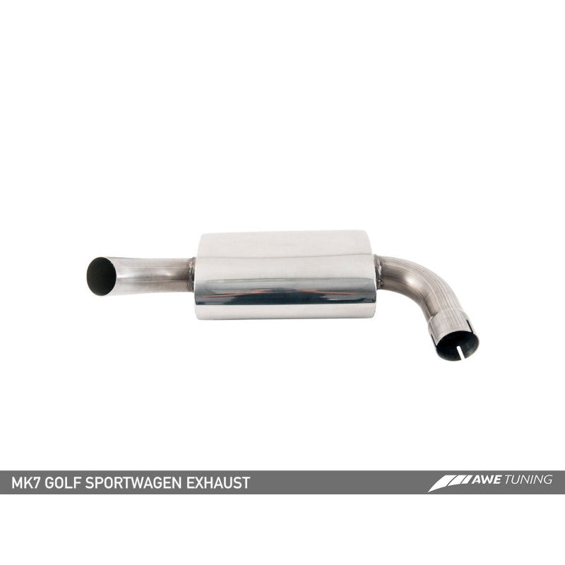 AWE Tuning VW MK7 Golf SportWagen Track Edition Exhaust w/Diamond Black Tips (90mm)