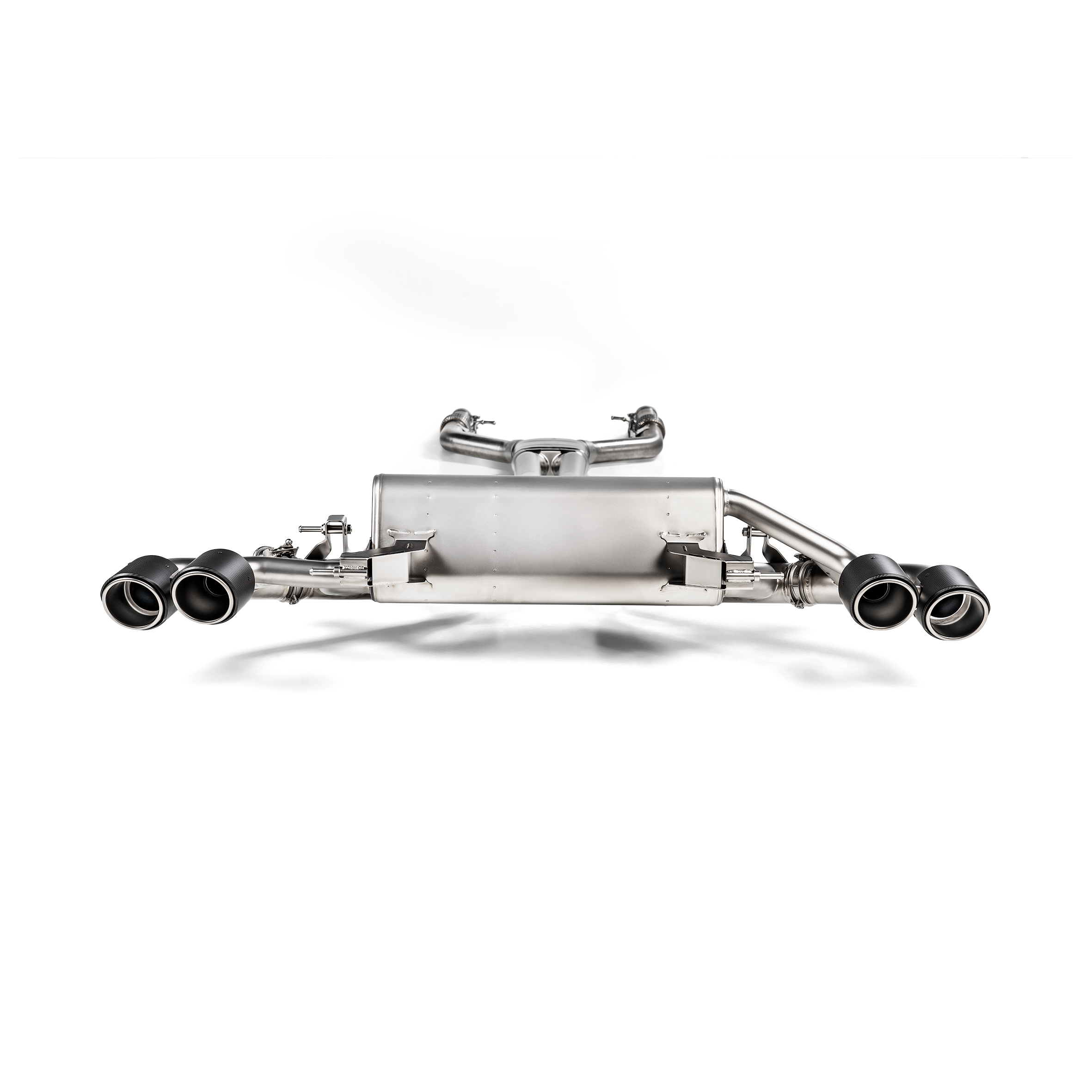 Akrapovič Evolution Line Catback Exhaust System (Titanium) w/Link Pipe Set - 2017-2020 Alfa Romeo Giulia Quadrifoglio - T1 Motorsports