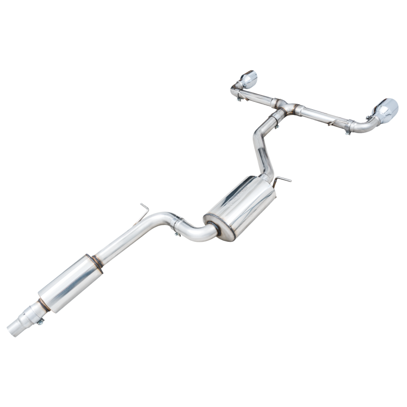 AWE Tuning Touring Edition Exhaust w/ Chrome Silver Tips - 2022+ Volkswagen GTI MK8