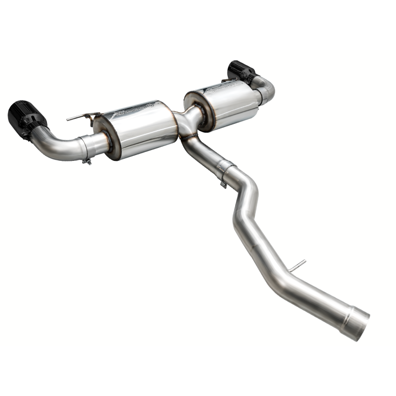 AWE Tuning Touring Axle Back Exhaust w/ Diamond Black Tips - 19-23 BMW 330i / 21-23 BMW 430i Base G2X