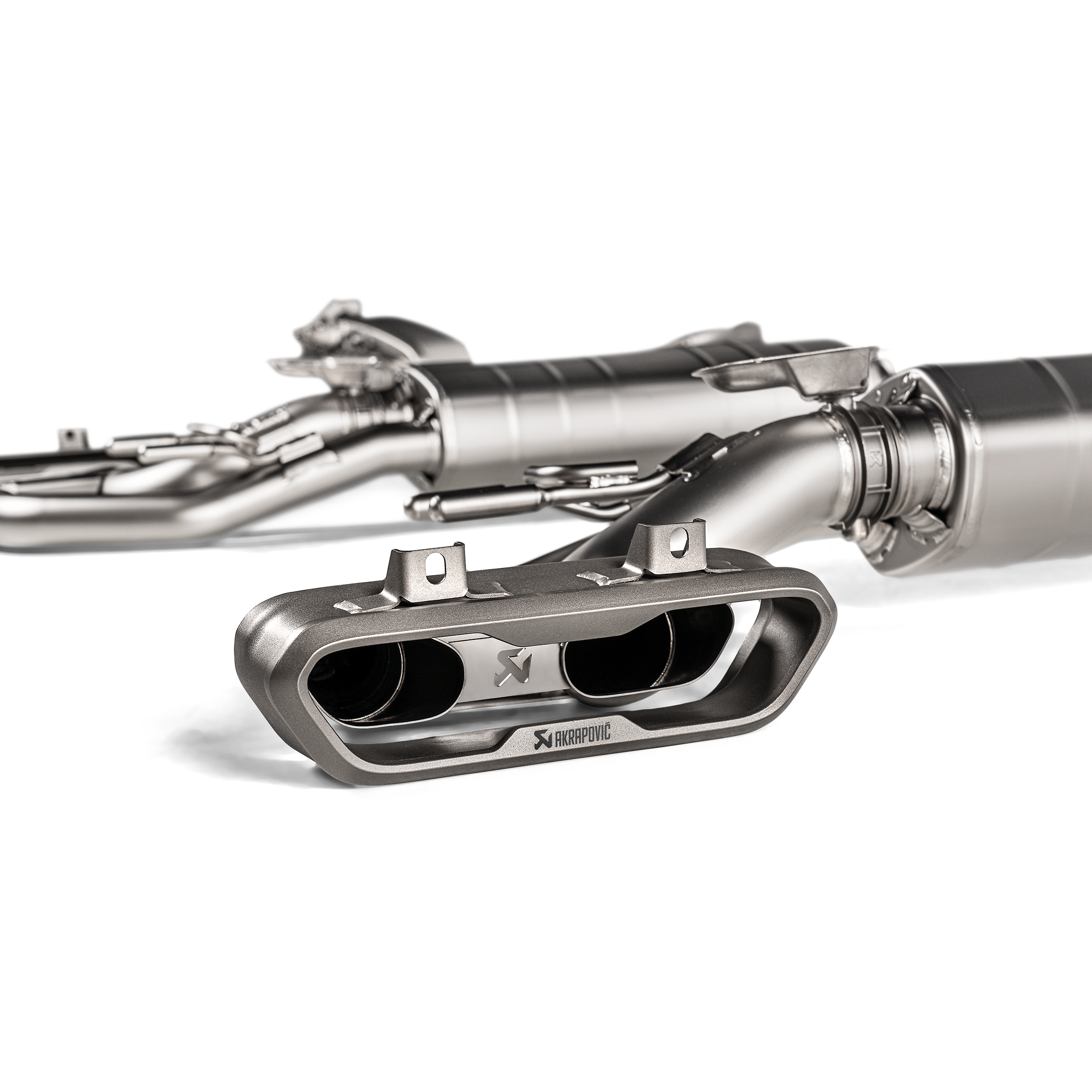 Akrapovič Evolution Line Exhaust (Titanium) - 2019-2024 Mercedes-Benz G500/G550 - T1 Motorsports