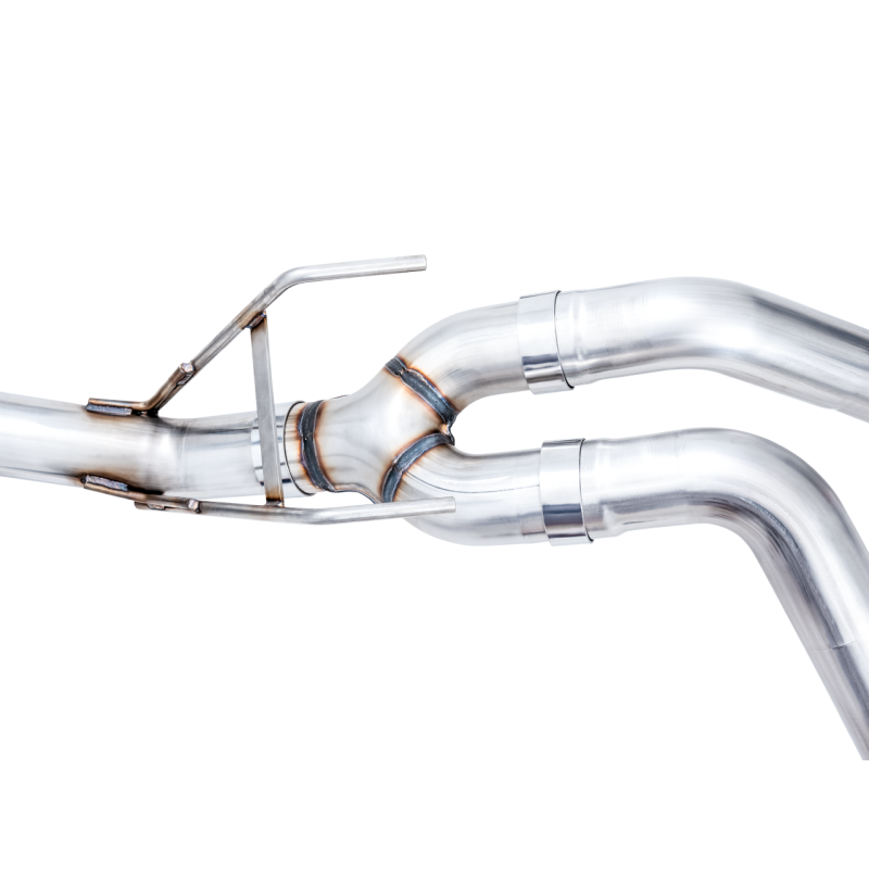 AWE Tuning 0FG Dual Rear Exit Cat-Back Exhaust w/ Chrome Silver Tips - 09-18 RAM 1500 5.7L (w/o Cutout)