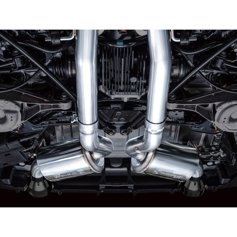AWE Tuning Touring Edition Catback Exhaust System w/ Diamond Black Tips - 2023+ Nissan Z