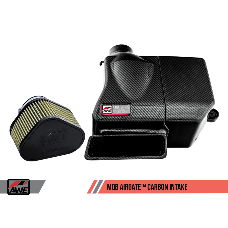 AWE Tuning Audi / Volkswagen MQB 1.8T/2.0T/Golf R Carbon Fiber AirGate Intake w/ Lid