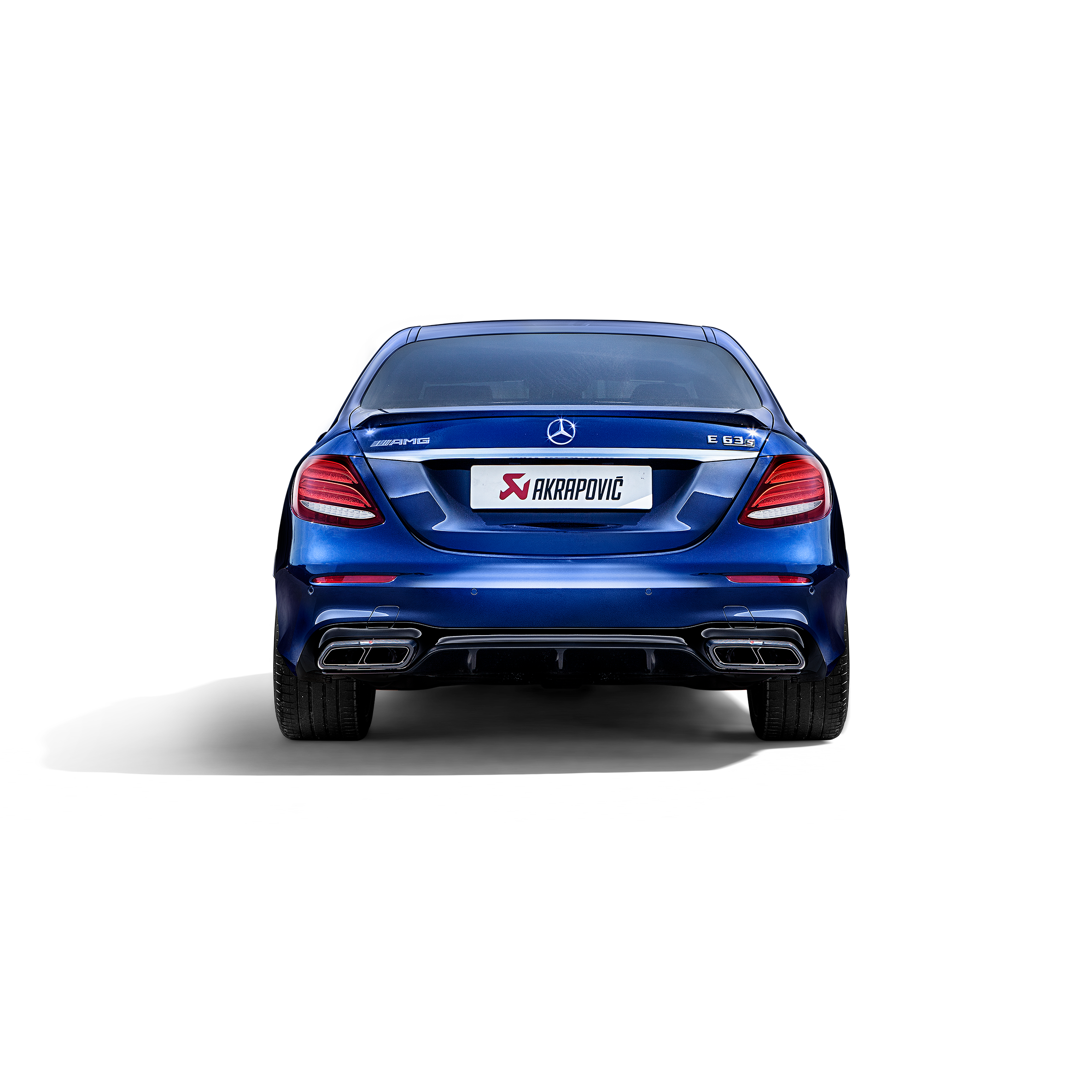 Akrapovič Evolution Line Catback Exhaust (Titanium) w/o Tips - 2018-2020 Mercedes Benz E63S AMG (W213) - T1 Motorsports