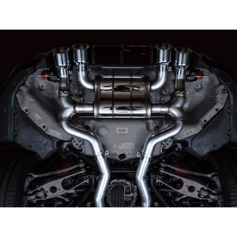 AWE Tuning SwitchPath Catback Exhaust w/ Chrome Silver Tips - 2021+ BMW G8X M3/M4