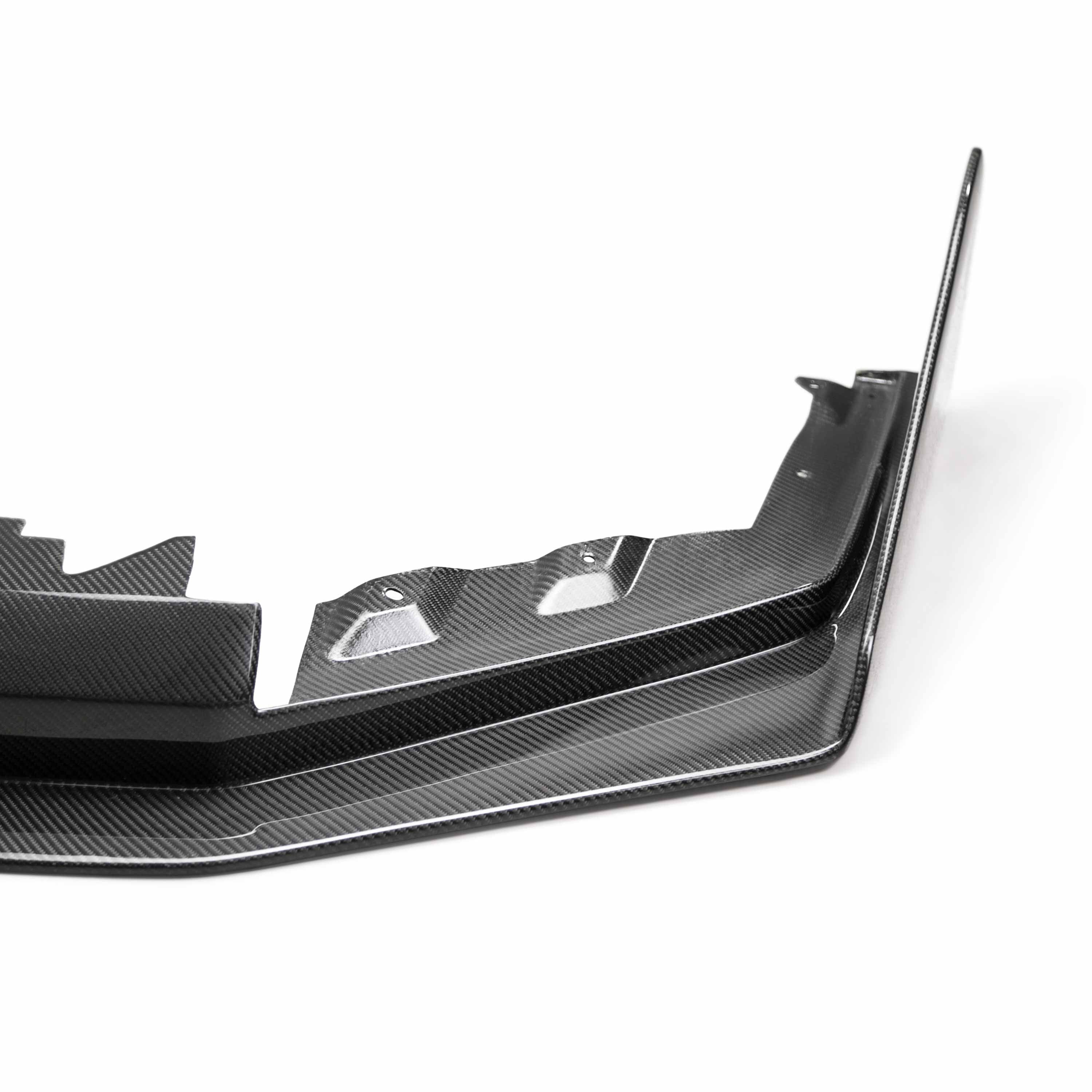 Seibon CW-Style Carbon Fiber Front Lip - 2018-2021 Subaru WRX/STI
