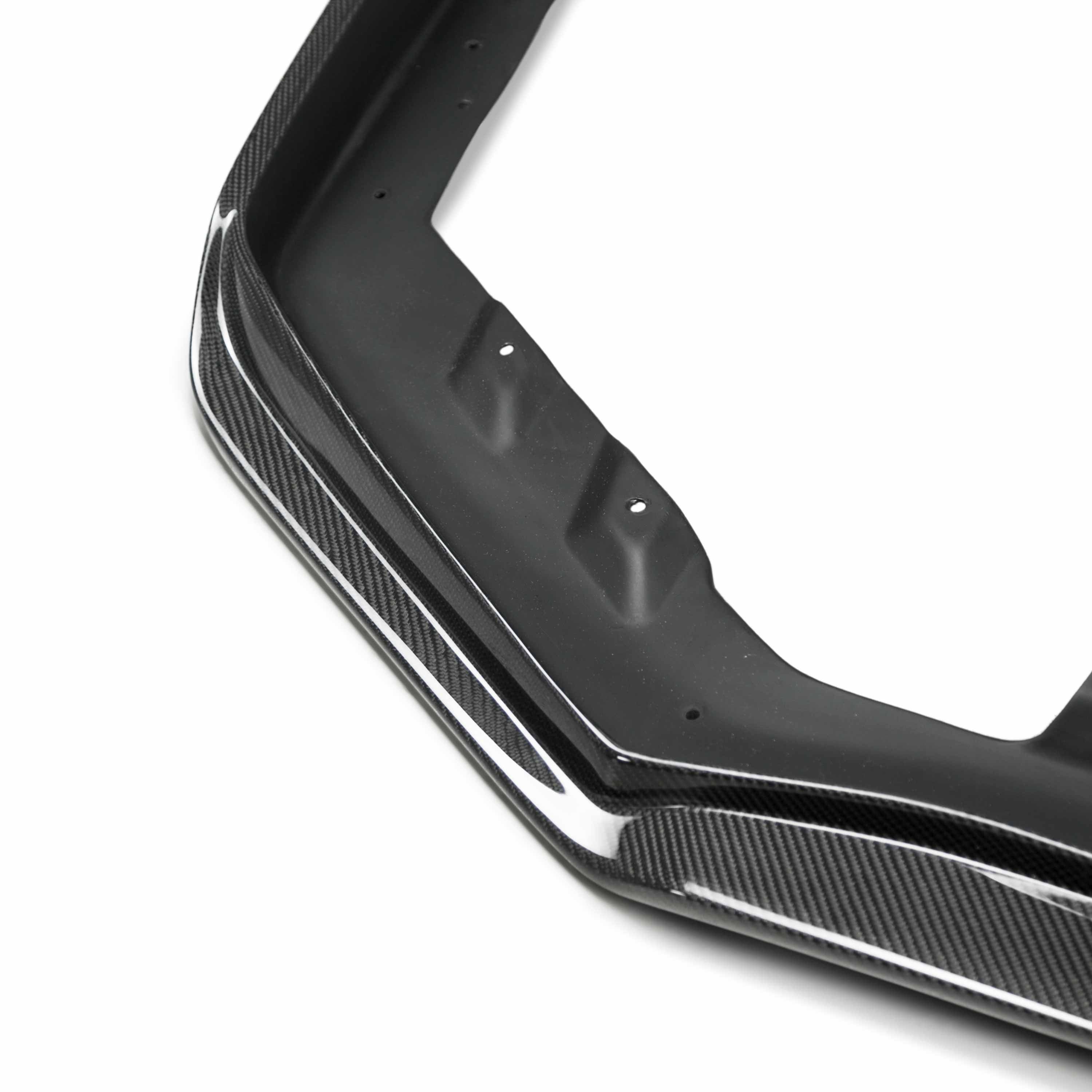 Seibon MB3-Style Carbon Fiber Front Lip - 2018-2021 Subaru WRX/STI