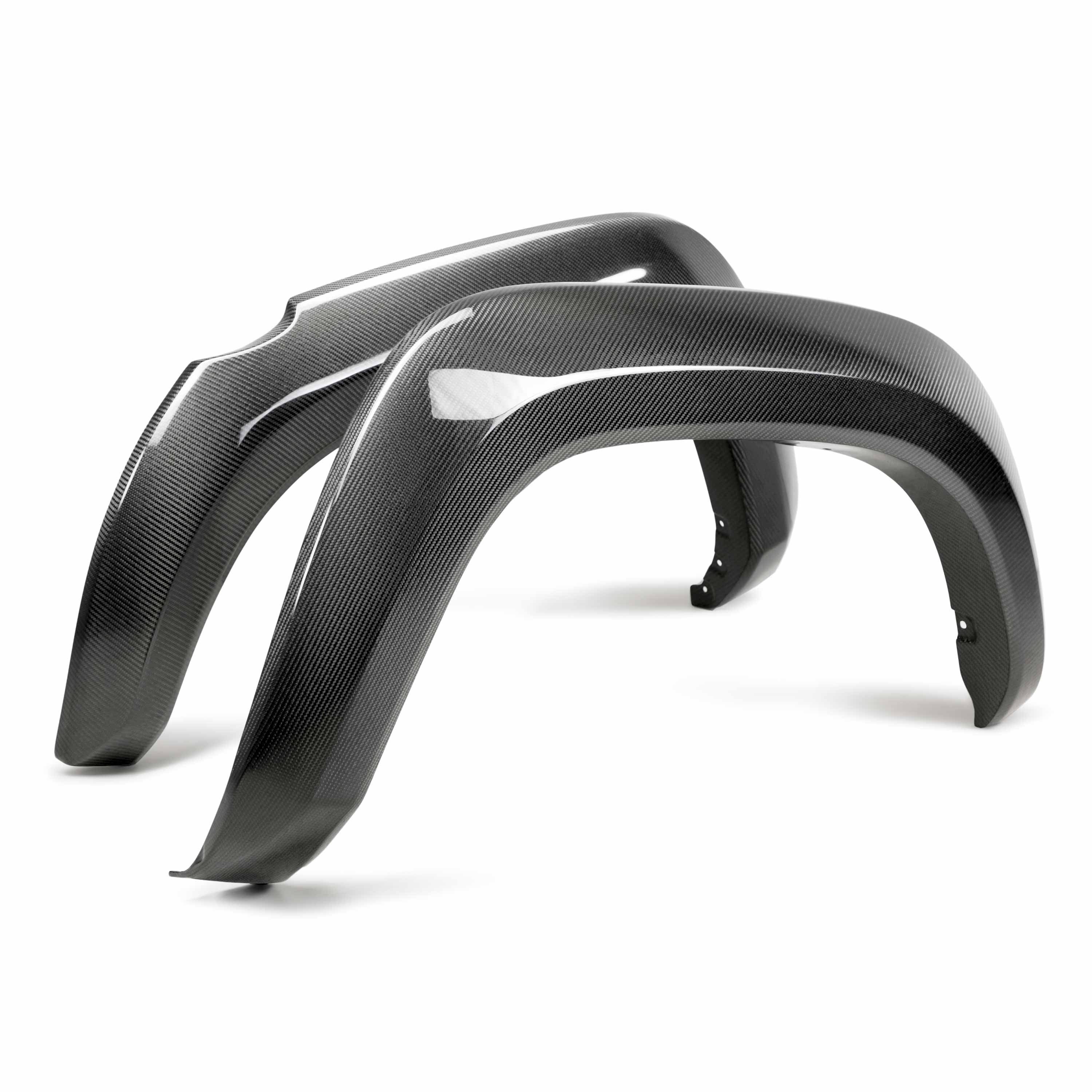 Seibon Carbon Fiber Rear Fender Flares - 2016-2023 Toyota Tacoma