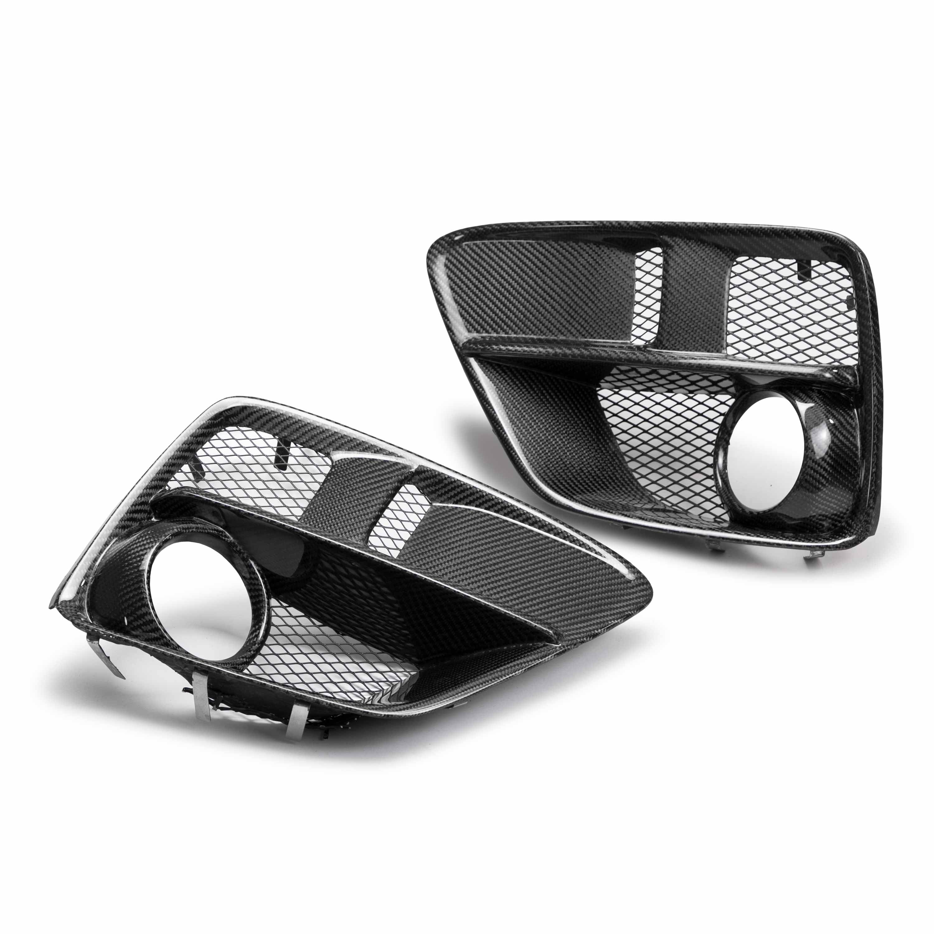 Seibon Carbon Fiber Fog Light Surround - 2015-2017 Subaru WRX/STI