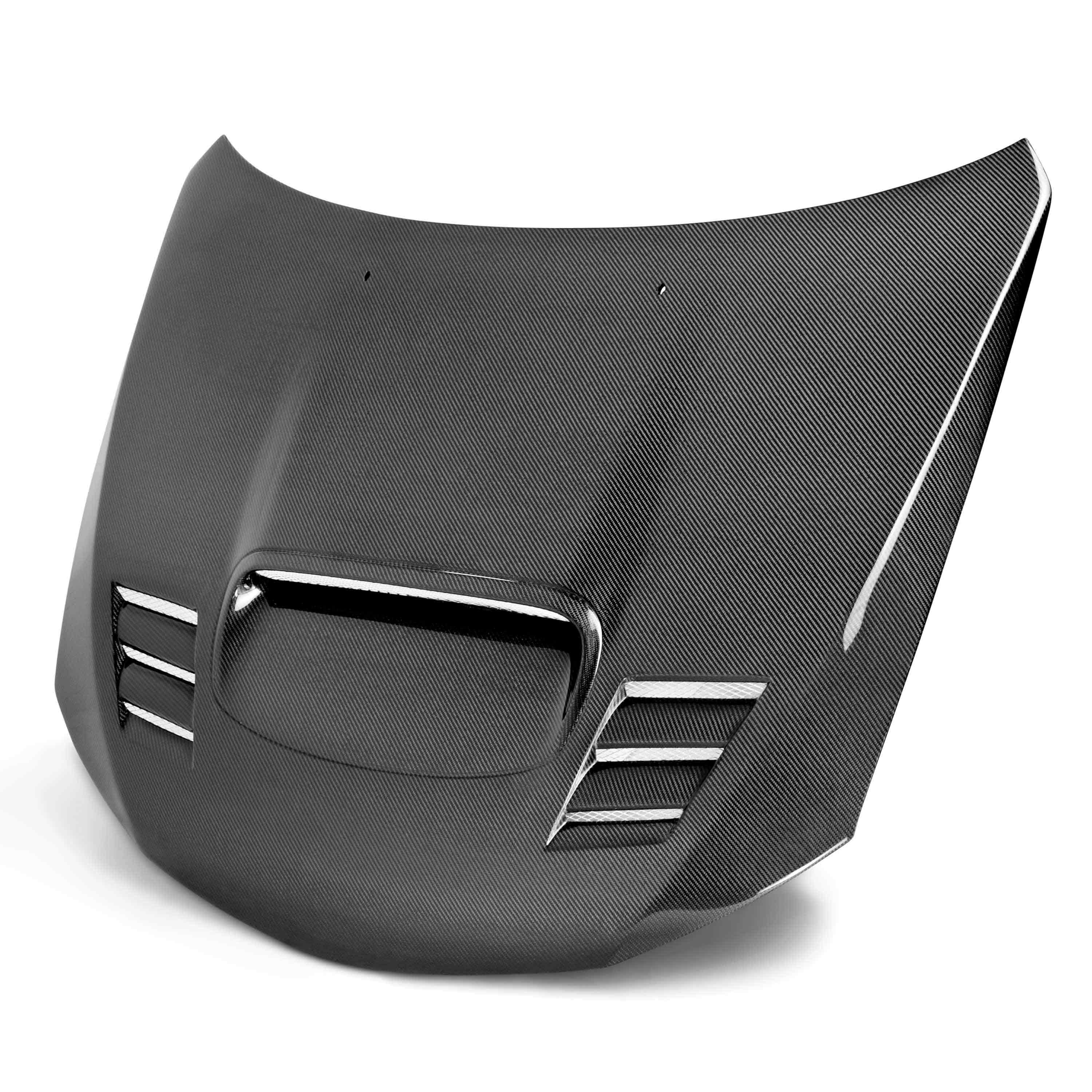 Seibon CWII-Style Carbon Fiber Hood - 2008-2014 Subaru WRX/STI