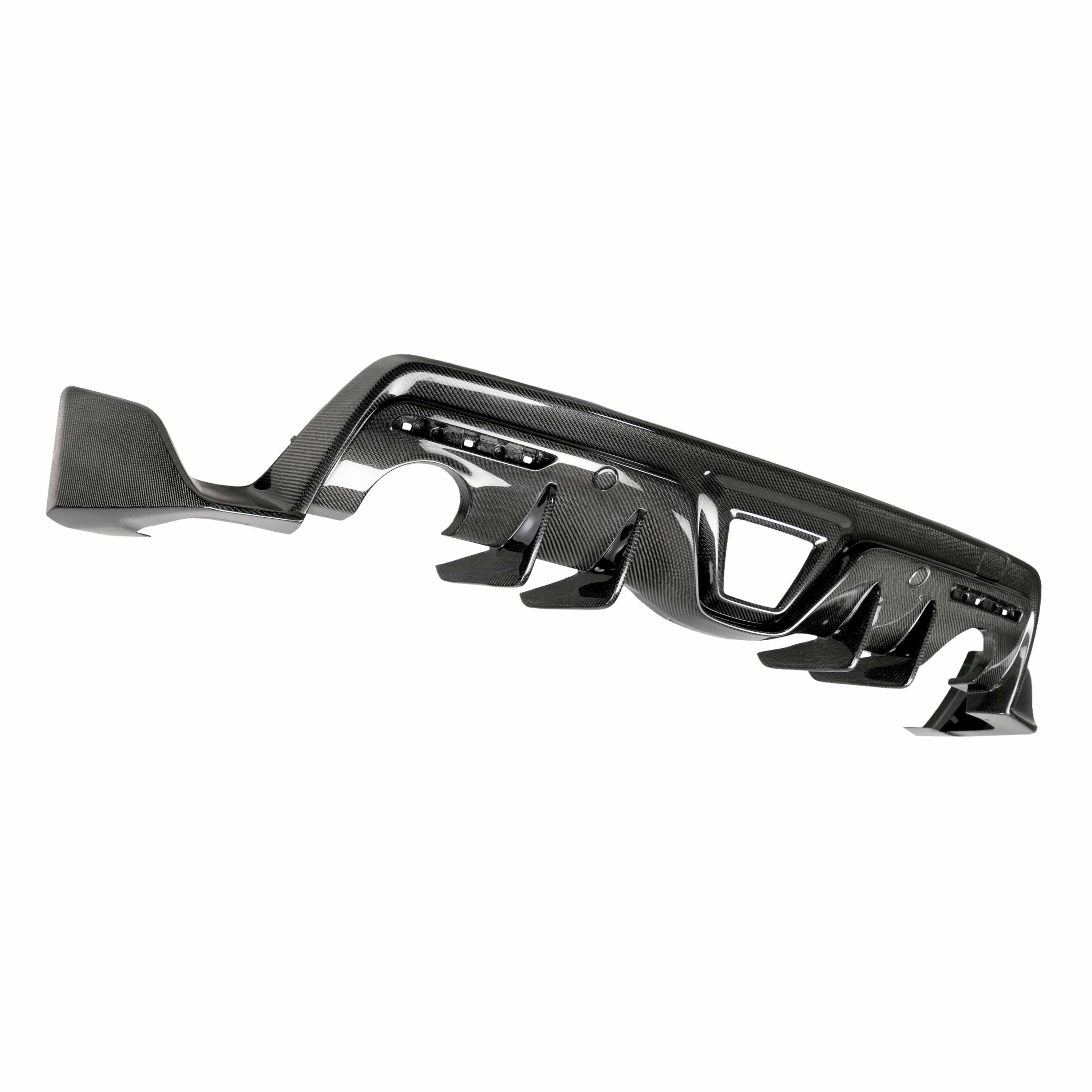 Seibon MB-Style Carbon Fiber Rear Diffuser - 2020-2024 Toyota GR Supra