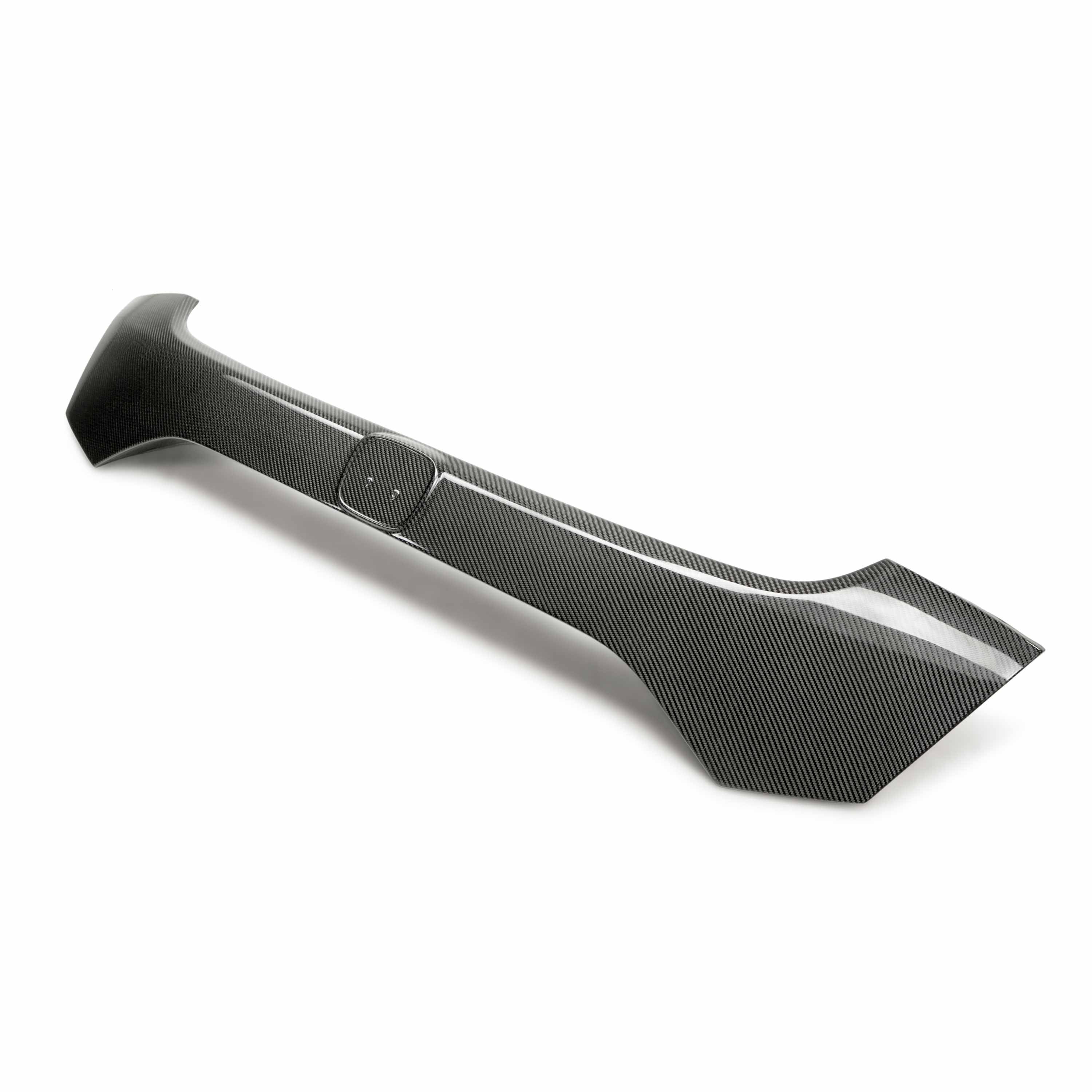 Seibon Carbon Fiber Rear License Trim - 2017-2021 Honda Civic Type R