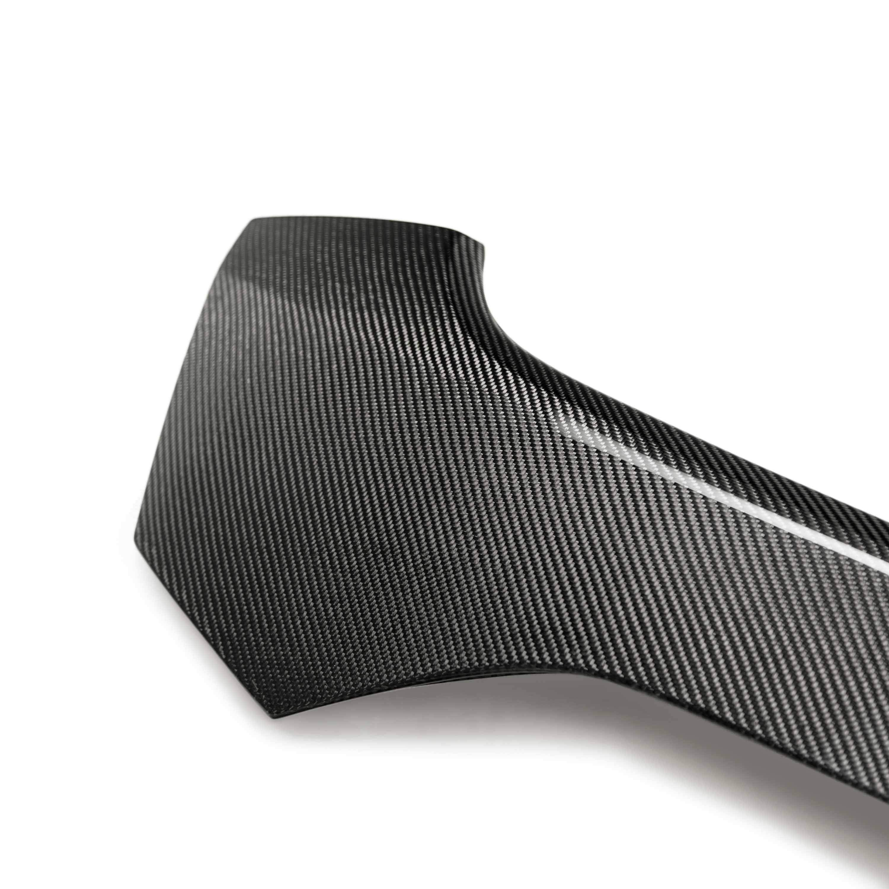 Seibon Carbon Fiber Rear License Trim - 2017-2021 Honda Civic Type R