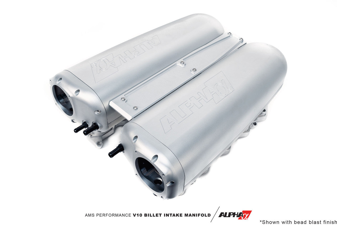 AMS Performance Alpha V10 Intake Manifold - Anodized (Blue, Black, Red, Violet, Gold, Green)